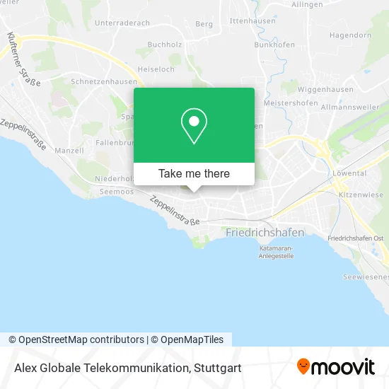 Карта Alex Globale Telekommunikation