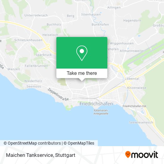 Карта Maichen Tankservice