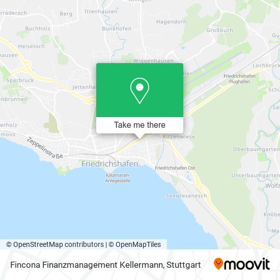 Карта Fincona Finanzmanagement Kellermann