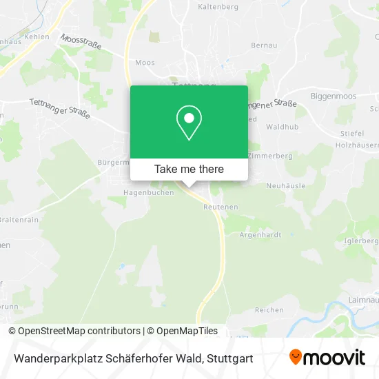 Карта Wanderparkplatz Schäferhofer Wald