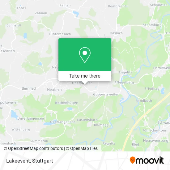 Lakeevent map