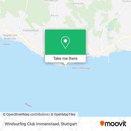 Карта Windsurfing Club Immenstaad