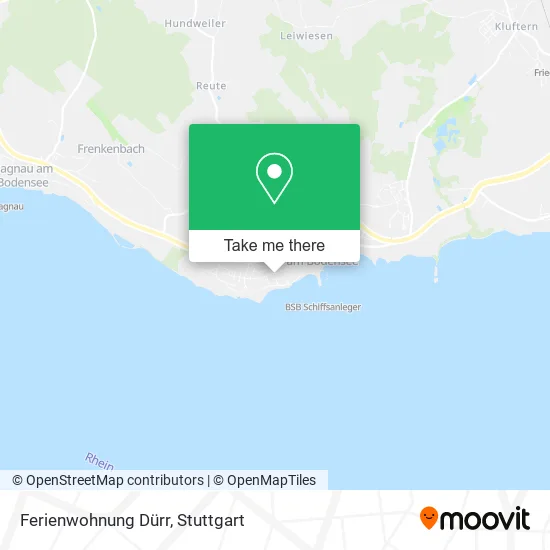 Карта Ferienwohnung Dürr