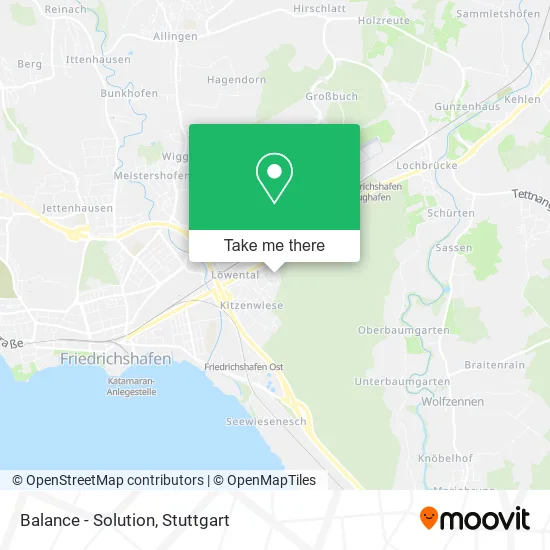 Balance - Solution map