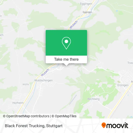 Карта Black Forest Trucking