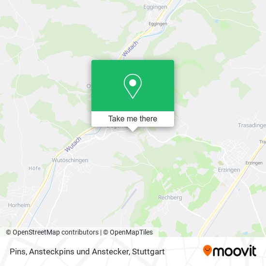 Pins, Ansteckpins und Anstecker map