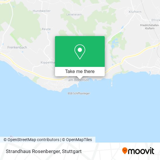 Strandhaus Rosenberger map