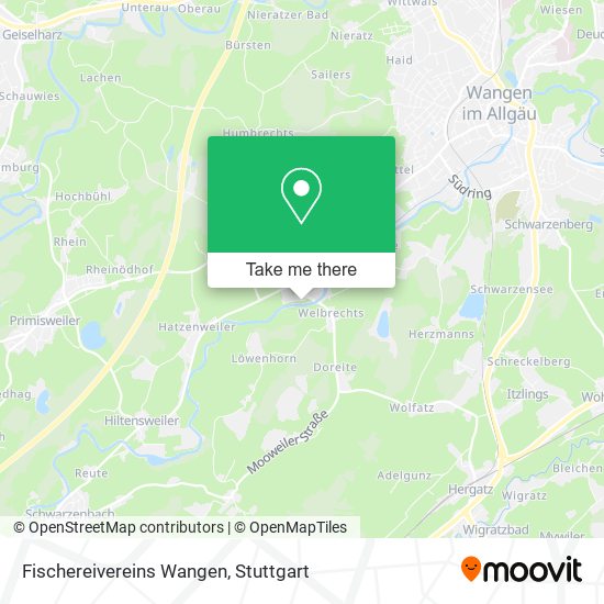 Fischereivereins Wangen map