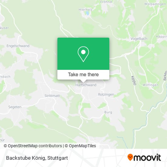 Backstube König map