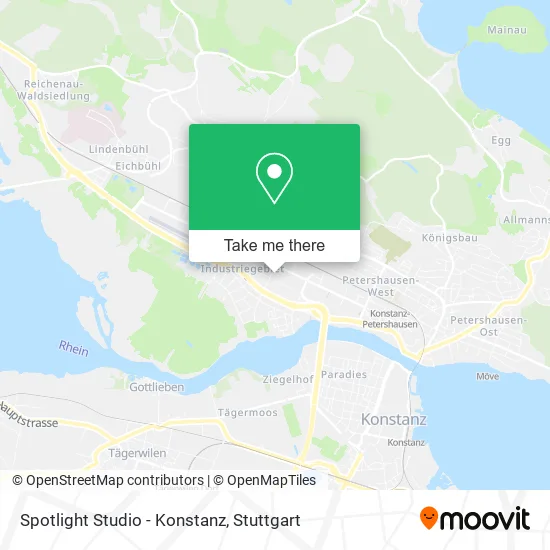 Карта Spotlight Studio - Konstanz