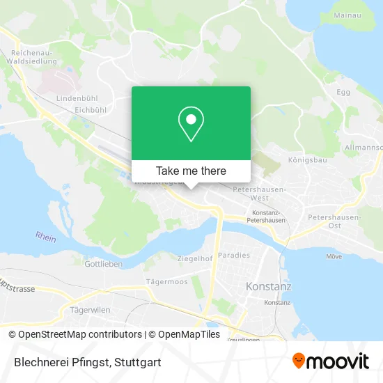 Карта Blechnerei Pfingst