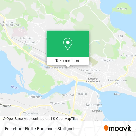 Карта Folkeboot Flotte Bodensee