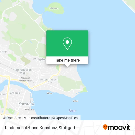 Карта Kinderschutzbund Konstanz