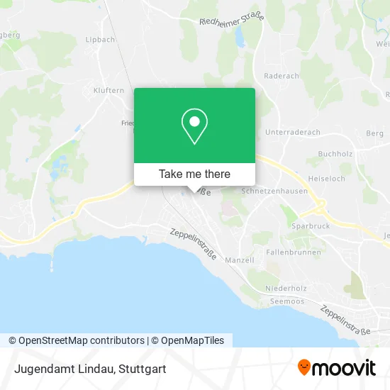 Карта Jugendamt Lindau