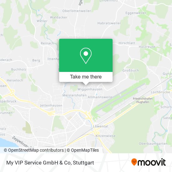 My VIP Service GmbH & Co map