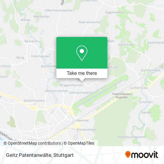 Карта Geitz Patentanwälte