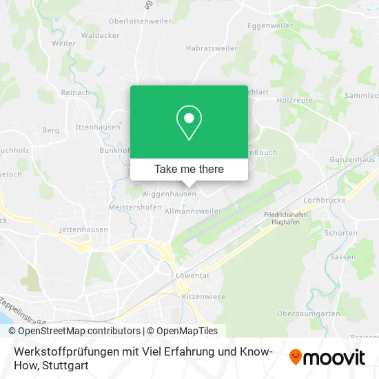 Карта Werkstoffprüfungen mit Viel Erfahrung und Know-How