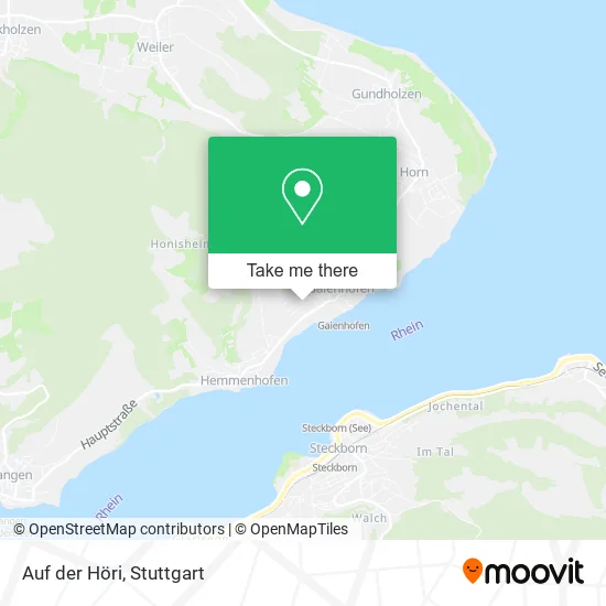 Карта Auf der Höri