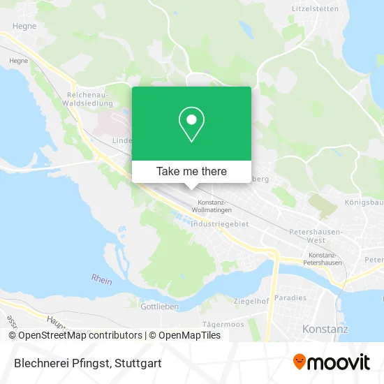 Карта Blechnerei Pfingst