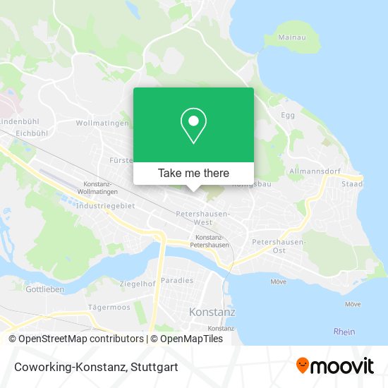 Coworking-Konstanz map