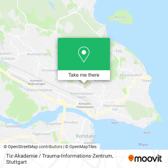 Карта Tiz-Akademie / Trauma-Informations-Zentrum