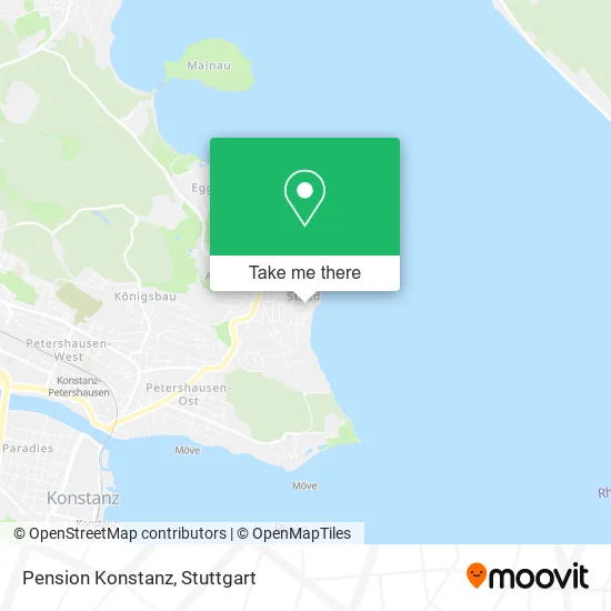 Карта Pension Konstanz