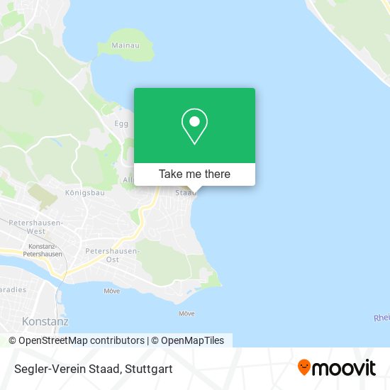 Карта Segler-Verein Staad