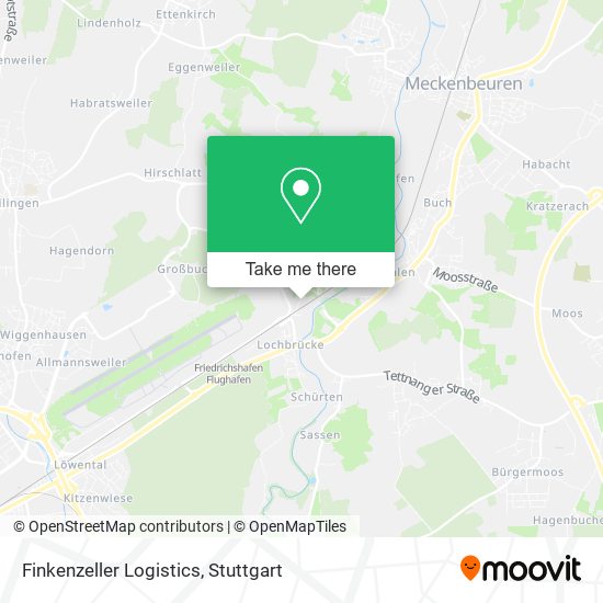Карта Finkenzeller Logistics