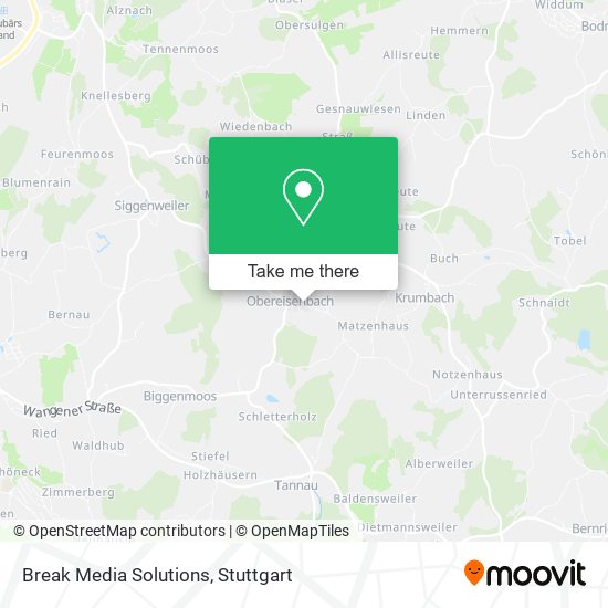 Break Media Solutions map