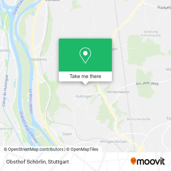 Карта Obsthof Schörlin