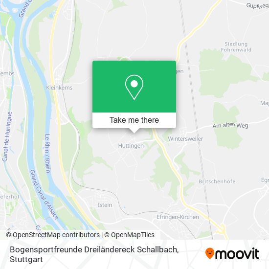 Bogensportfreunde Dreiländereck Schallbach map