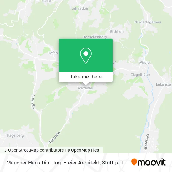 Карта Maucher Hans Dipl.-Ing. Freier Architekt