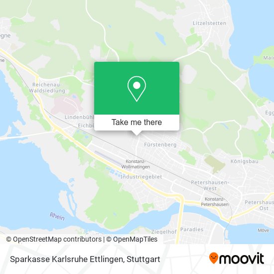 Sparkasse Karlsruhe Ettlingen map