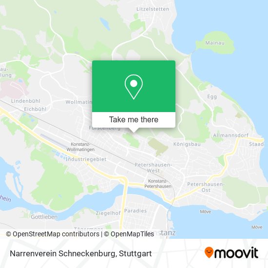 Narrenverein Schneckenburg map