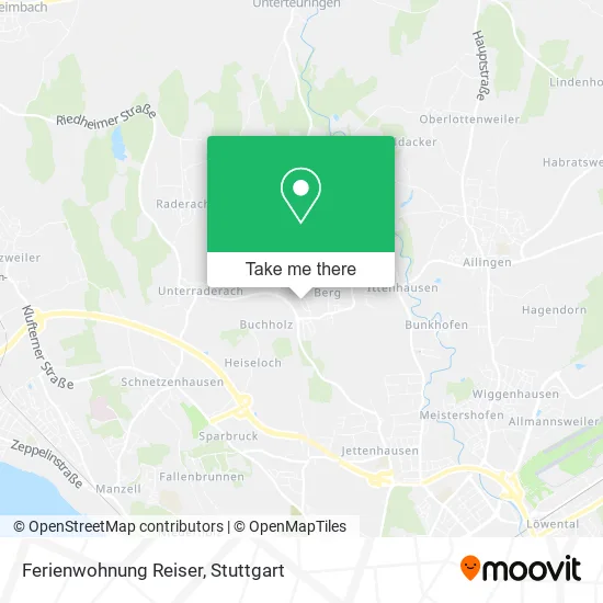 Карта Ferienwohnung Reiser