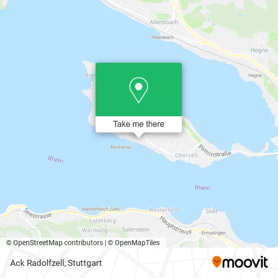 Карта Ack Radolfzell