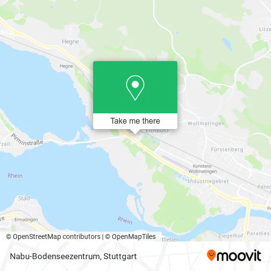 Карта Nabu-Bodenseezentrum