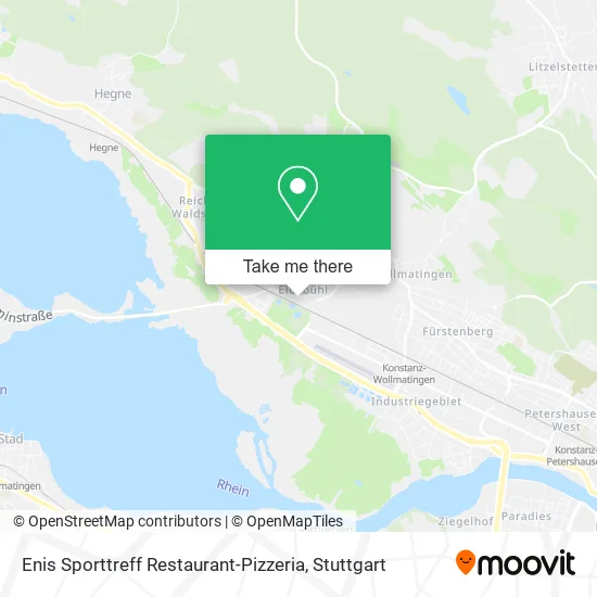 Карта Enis Sporttreff Restaurant-Pizzeria