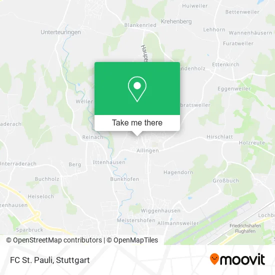 Карта FC St. Pauli