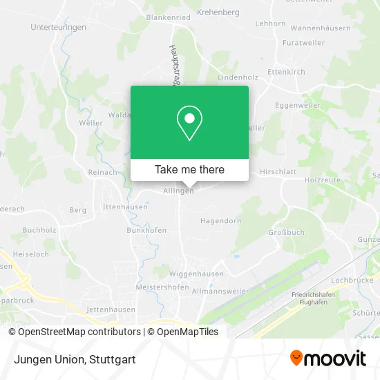 Карта Jungen Union