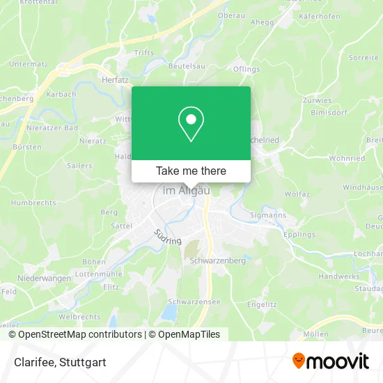 Карта Clarifee