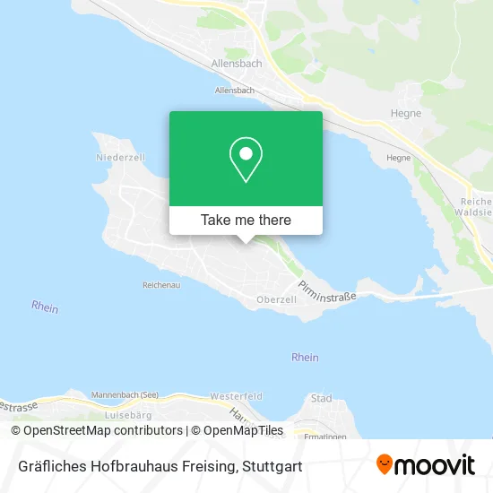 Карта Gräfliches Hofbrauhaus Freising