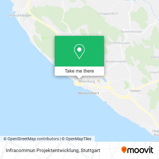 Infracommun Projektentwicklung map