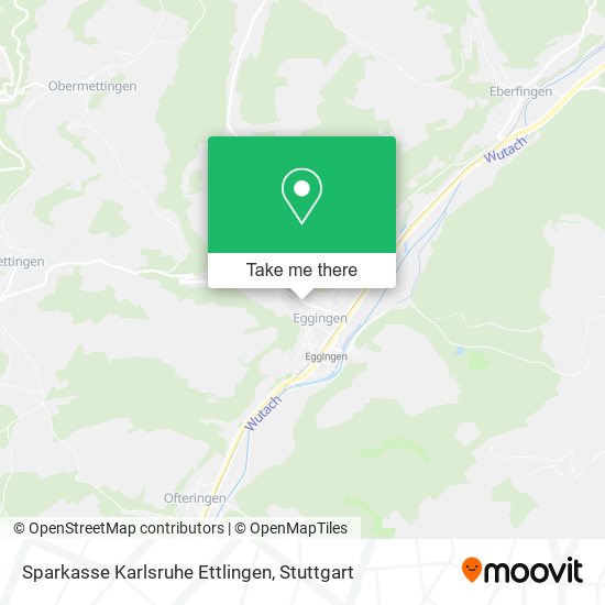 Sparkasse Karlsruhe Ettlingen map