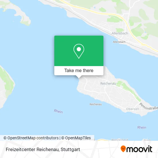 Карта Freizeitcenter Reichenau