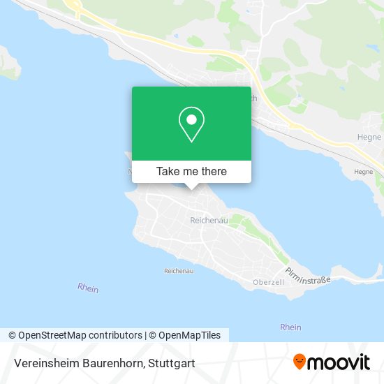 Vereinsheim Baurenhorn map