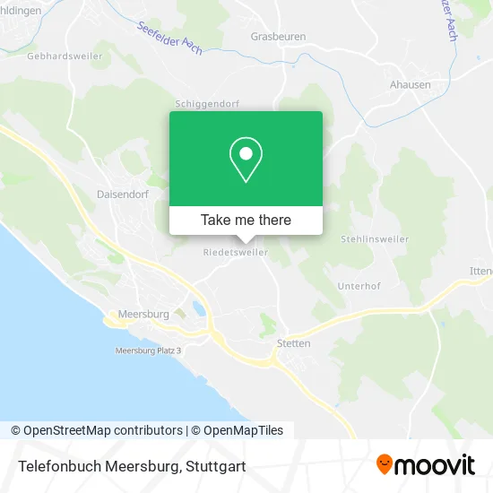 Карта Telefonbuch Meersburg