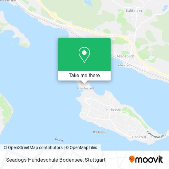 Seadogs Hundeschule Bodensee map