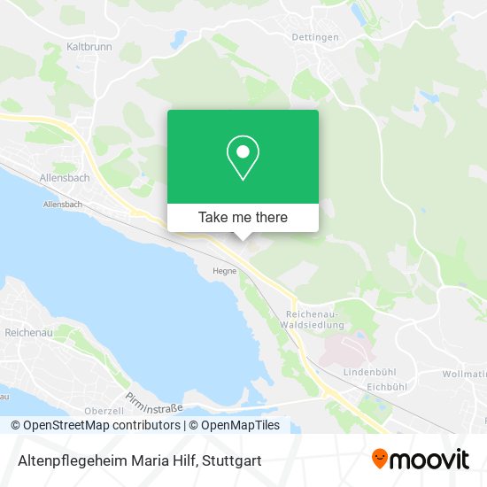 Altenpflegeheim Maria Hilf map