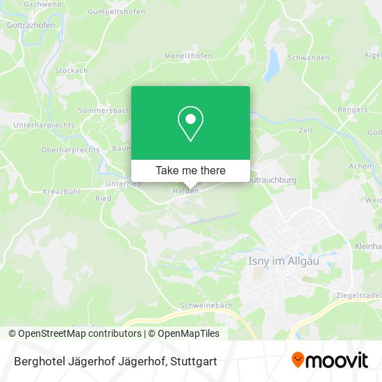 Berghotel Jägerhof Jägerhof map